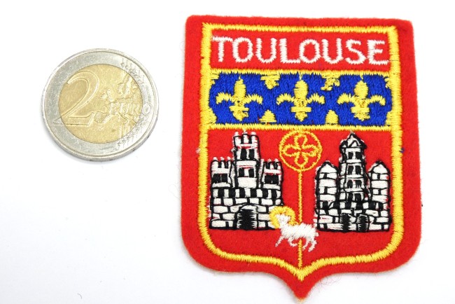 P1070158 Ecusson brodé ville TOULOUSE