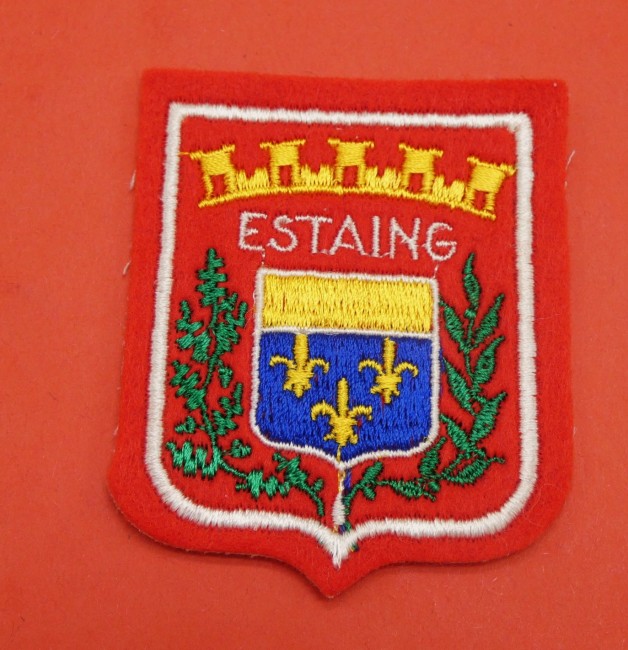 Ecusson brodé ville Estaing