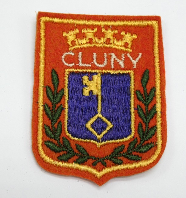 Ecusson brodé ville CLUNY