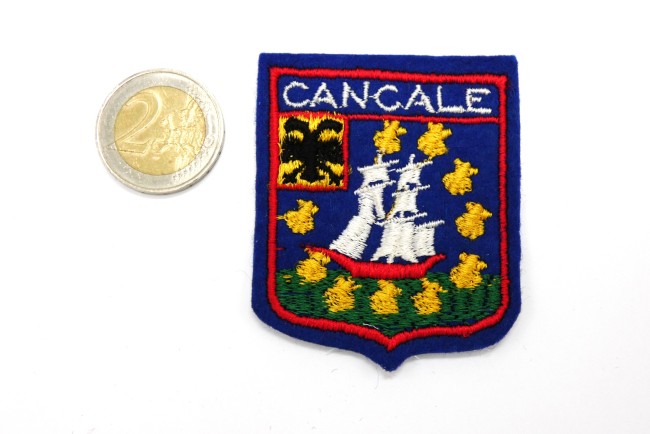 Ecusson brodé ville Cancale