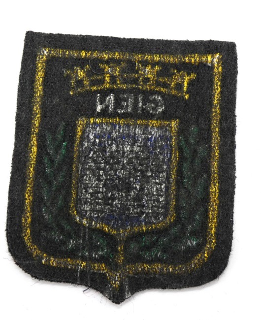 Ecusson collection brodé ville Gien