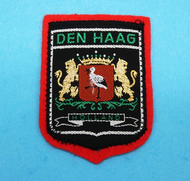 Ecusson brodé ville DEN HAAG 