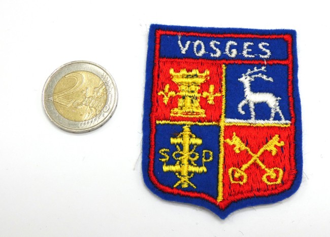 Ecusson brodé ville région VOSGES