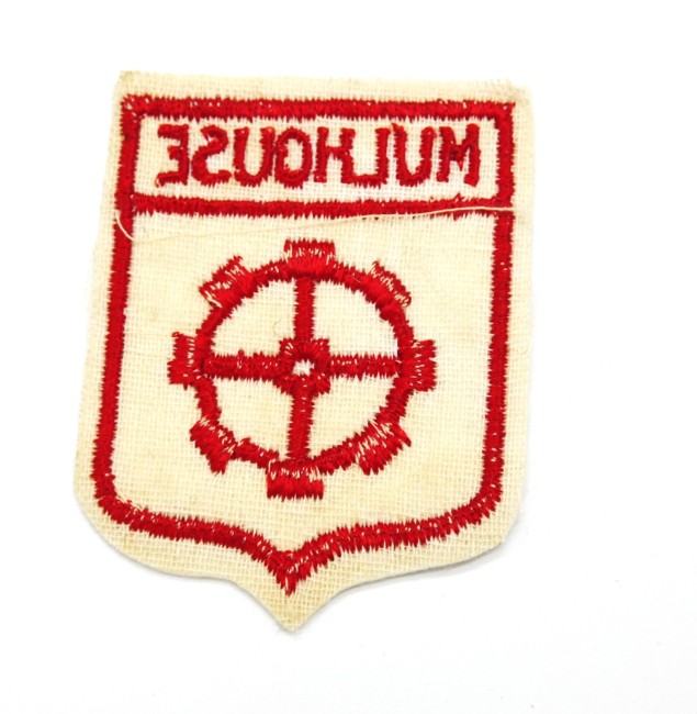 P1060313 Ecusson ville Mulhouse à coudre