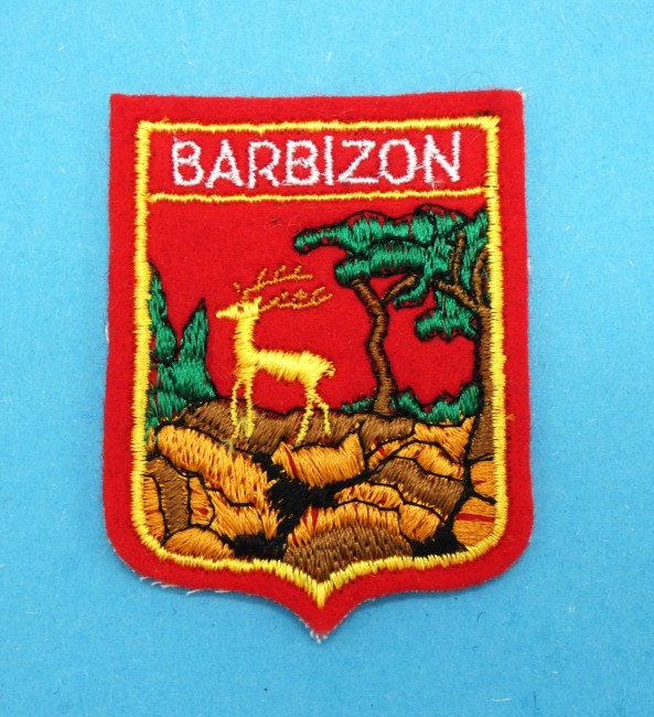 P1020187 Ecusson brodé ville BARBIZON