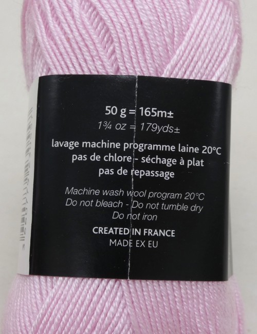 Fil à tricoter Plassard Victoire rose 03