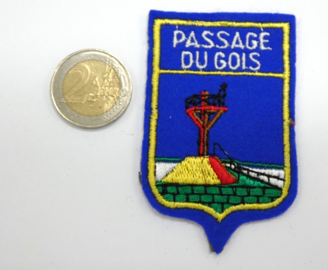 Ecusson brodé ville passage du Gois