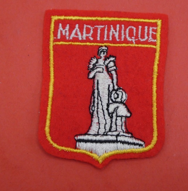 Ecusson brodé MARTINIQUE 