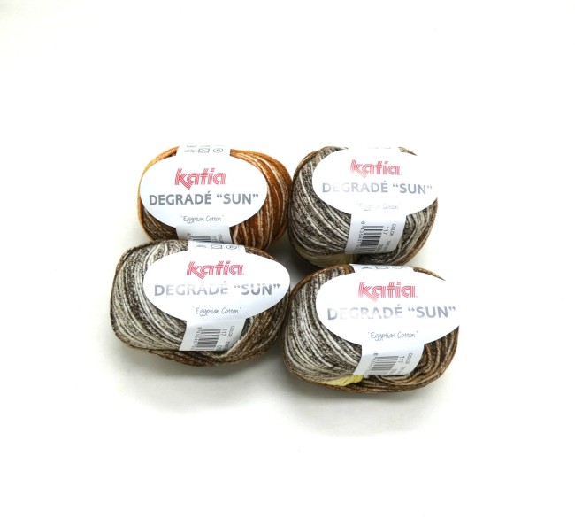 Coton Katia dégradé sun C 117