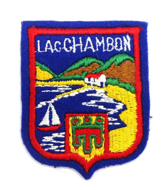 Ecusson brodé Lac Chambon