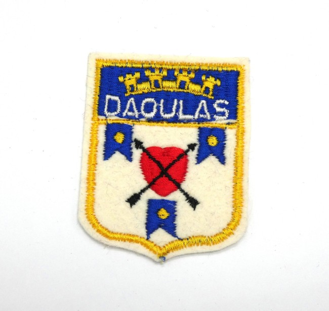 Ecusson brodé ville DAOULAS