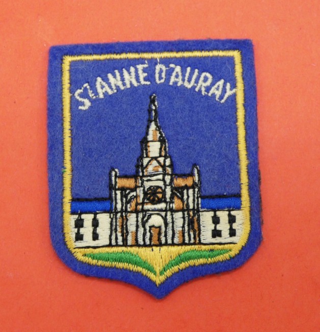 Ecusson brodé ville St Anne D'Auray