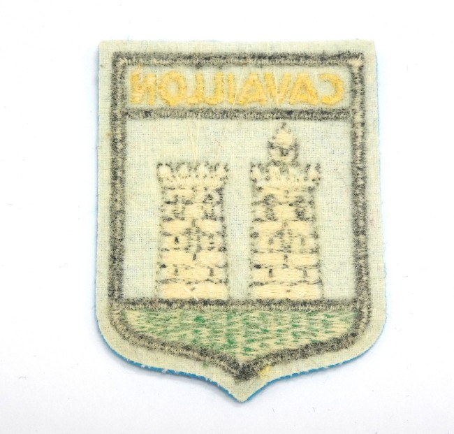 Ecusson brodé ville CAVAILLON 