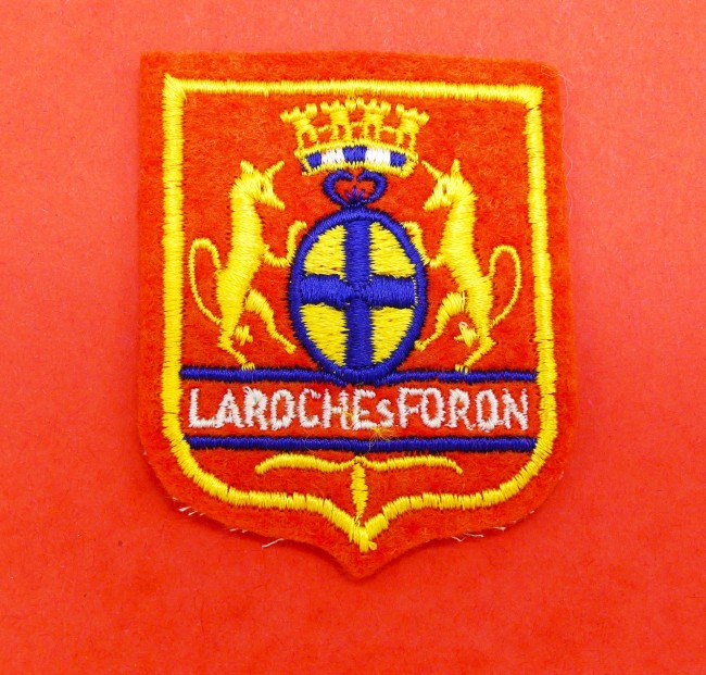 Ecusson brodé Laroche sur Foron