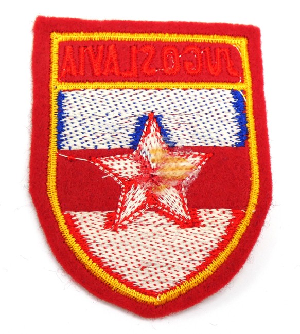 Ecusson brodé pays JUGOSLAVIA 