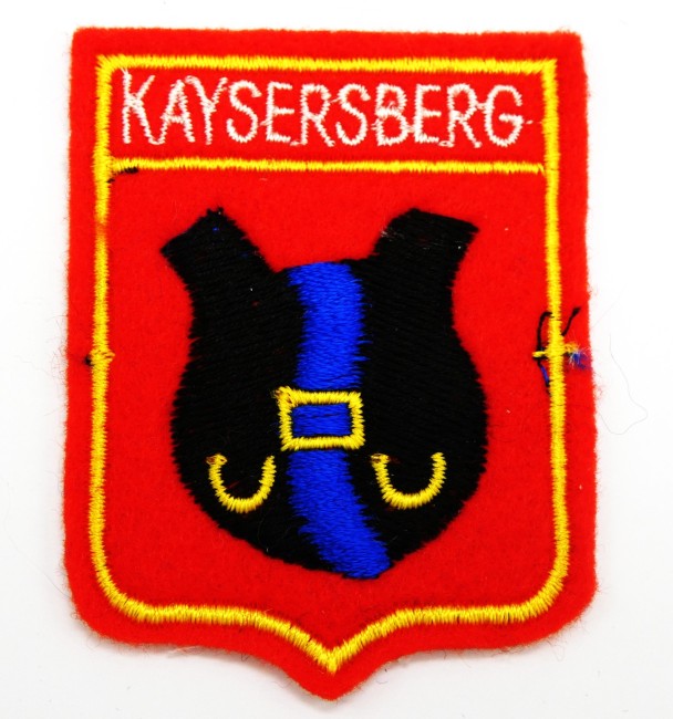 P1080615 Ecusson brodé ville Kayserberg
