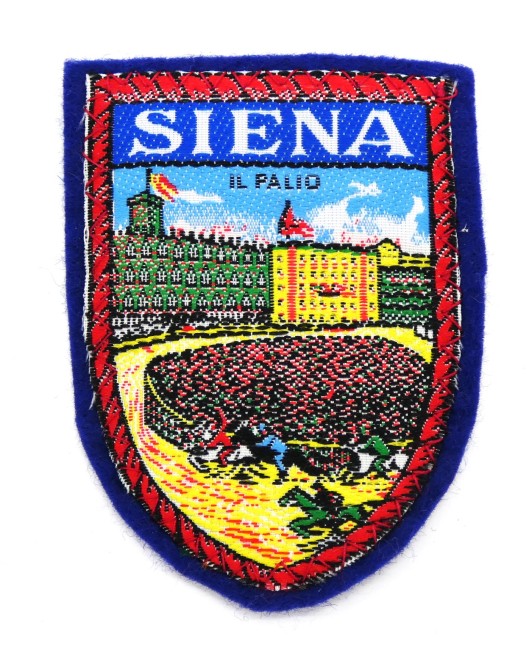 Ecusson brodé pays ville SIENA ( Italie )