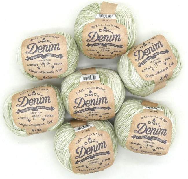 Fil DMC coton natura Denim - crochet / tricot / 138
