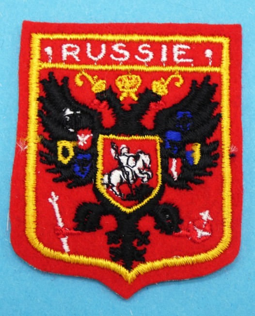 P1080582 Ecusson brodé pays RUSSIE