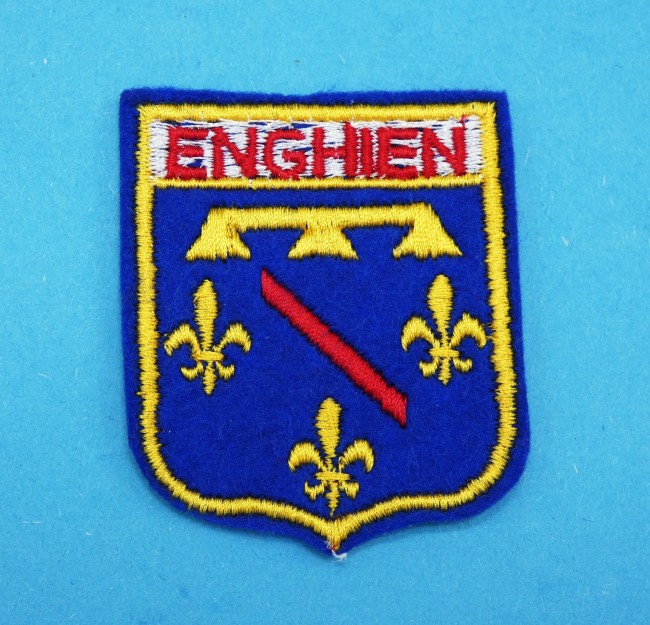 Ecusson brodé ville ENGHIEN