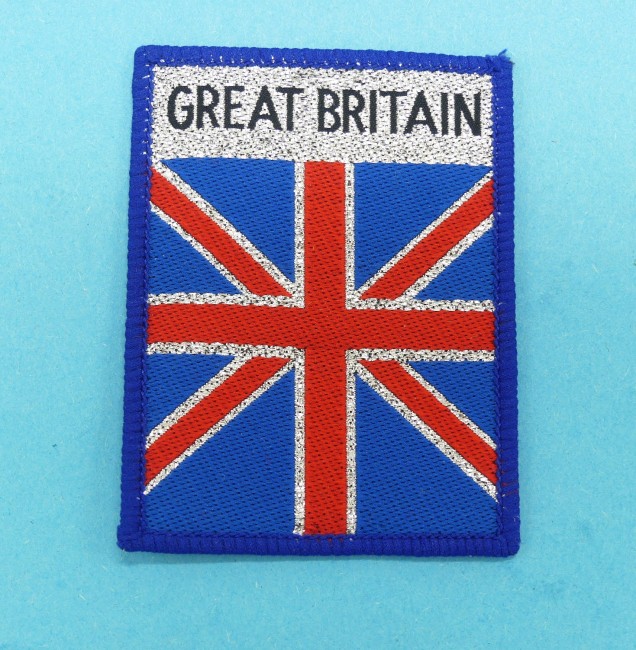 Ecusson tissu brodé pays GREAT BRITAIN