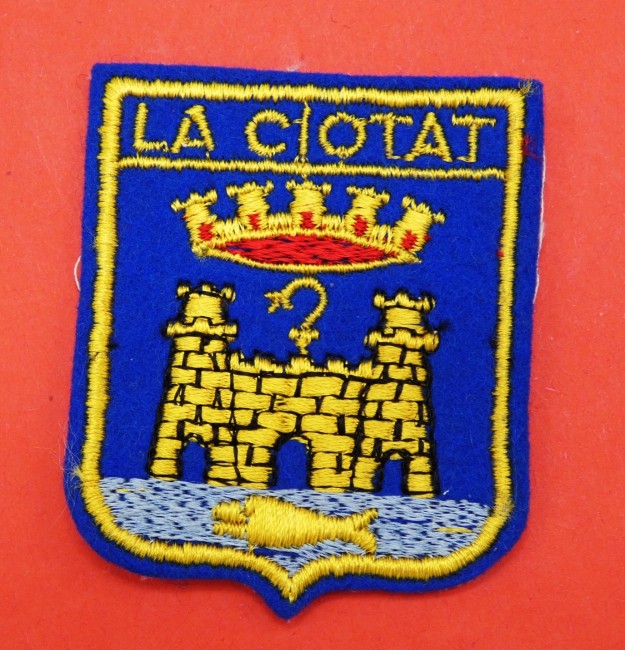 Ecusson brodé ville La Ciotat