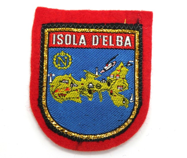 Ecusson brodé pays ISOLA D 'ELBA 