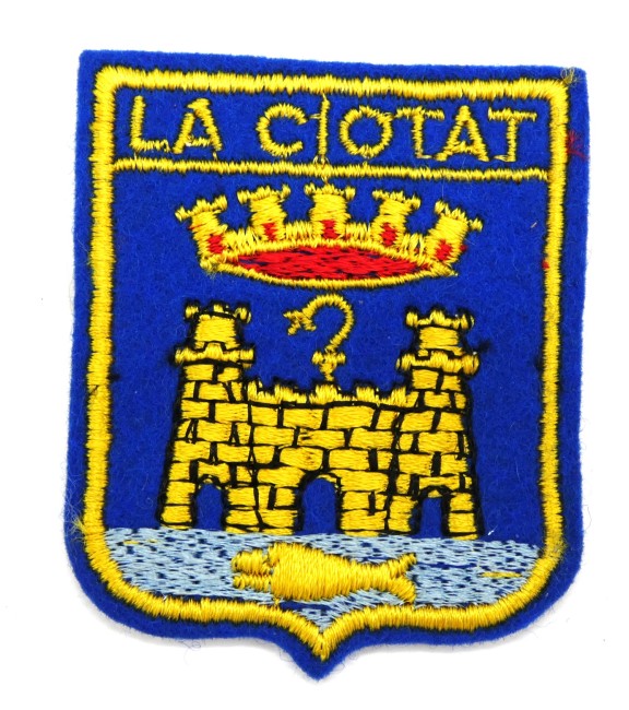 Ecusson brodé ville La Ciotat