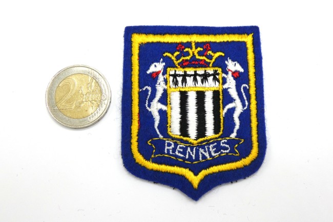 Ecusson brodé ville Rennes