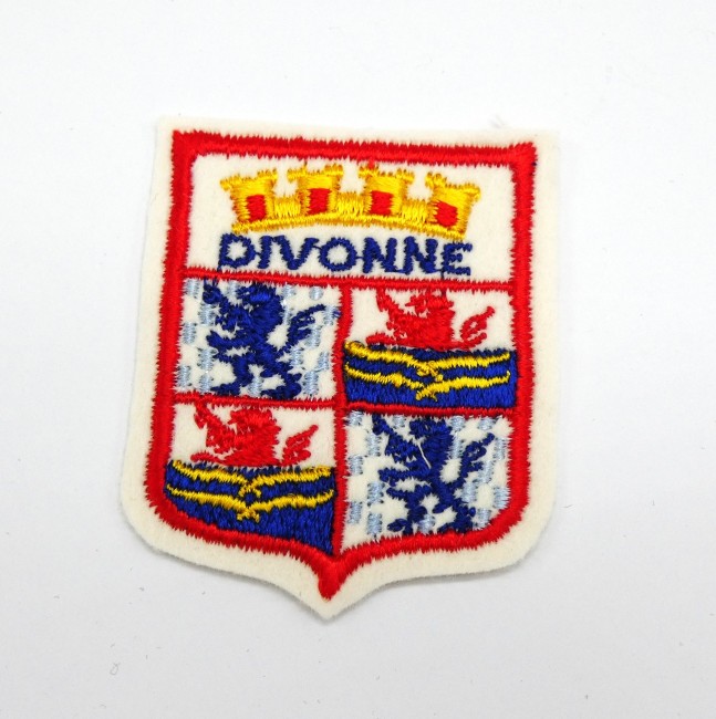 Ecusson brodé ville DIVONNE