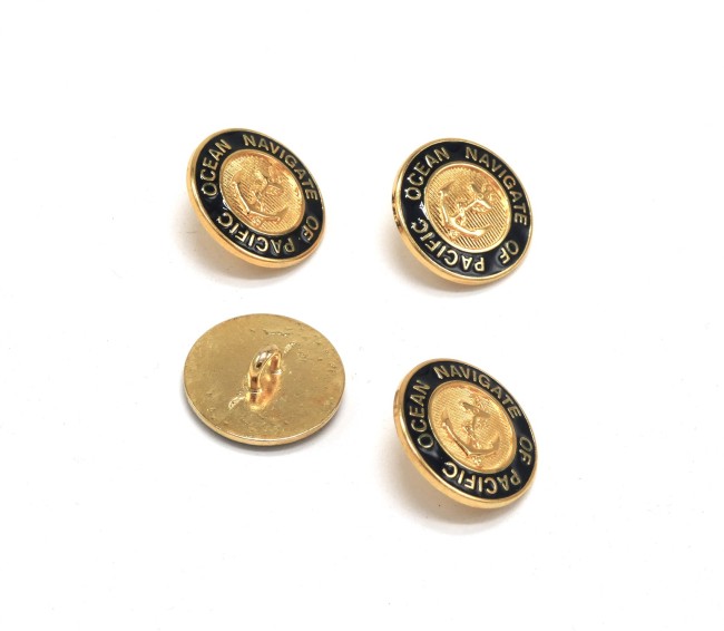 P1060979 Boutons couture métal style marin 17 mm