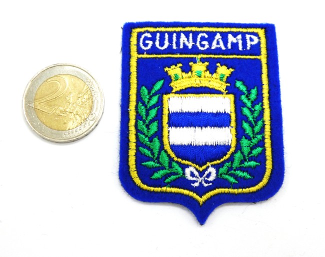 Ecusson brodé ville Guingamp