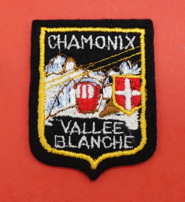 Ecusson Chamonix Vallée Blanche ( occasion )