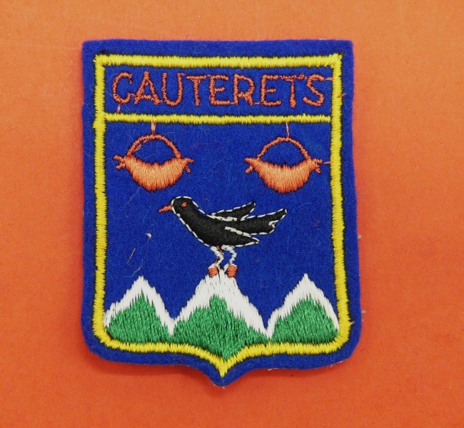 Ecusson brodé Cauterets 