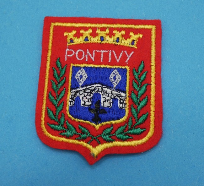 Ecusson brodé ville Pontivy