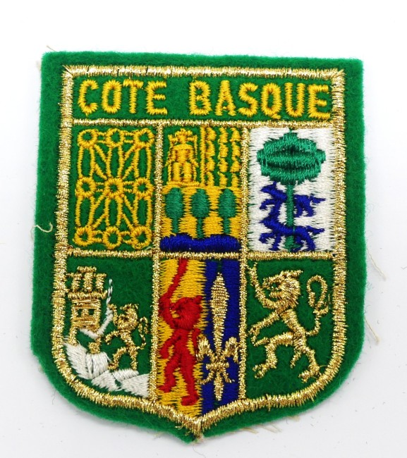 Ecusson brodé COTE BASQUE 