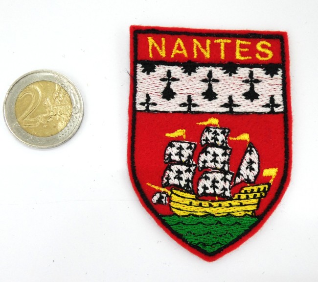 Blason écusson brodé  ville NANTES