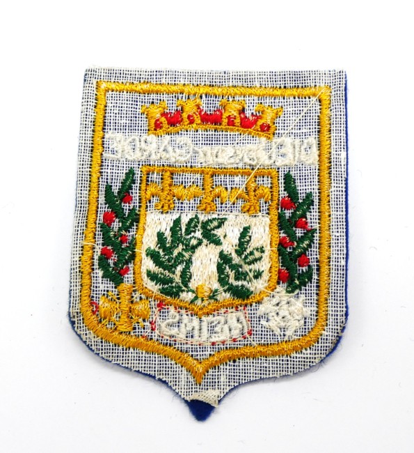 Ecusson brodé dieu soit garde Reims