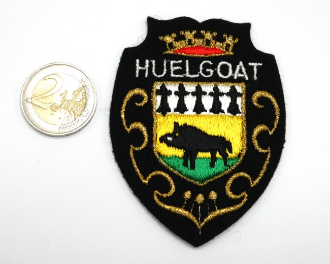 Ecusson brodé ville Huelgoat