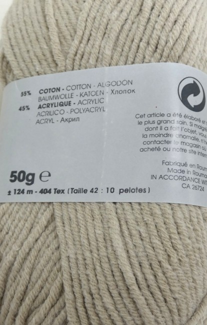 PHILDAR CABOTINE sable