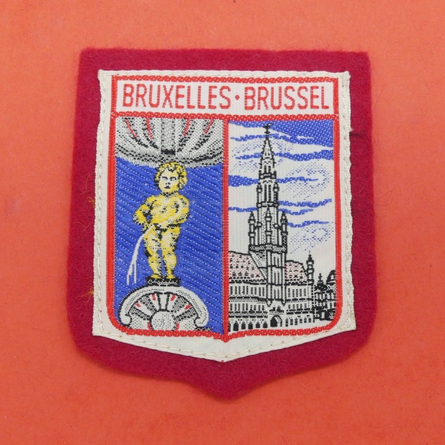 Ecusson brodé ville Bruxelles - Brussel 