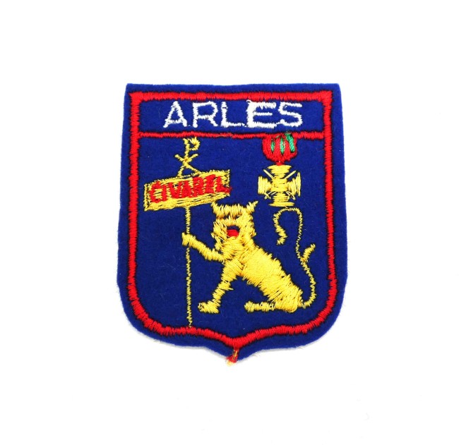 Ecusson brodé ville ARLES