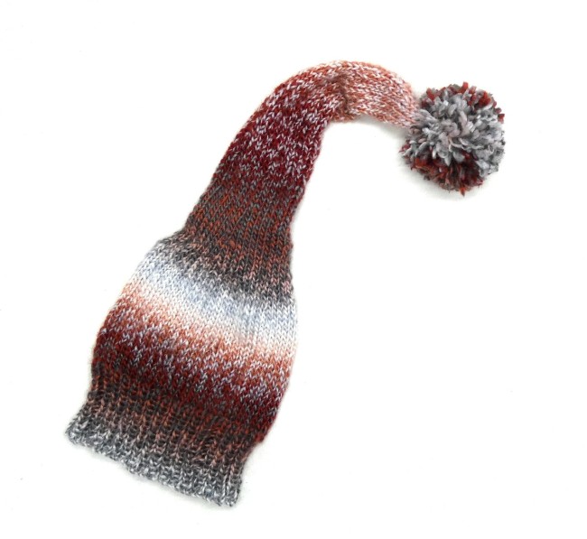 P1020778 Bonnet lutin femme laine Mikado Aurore