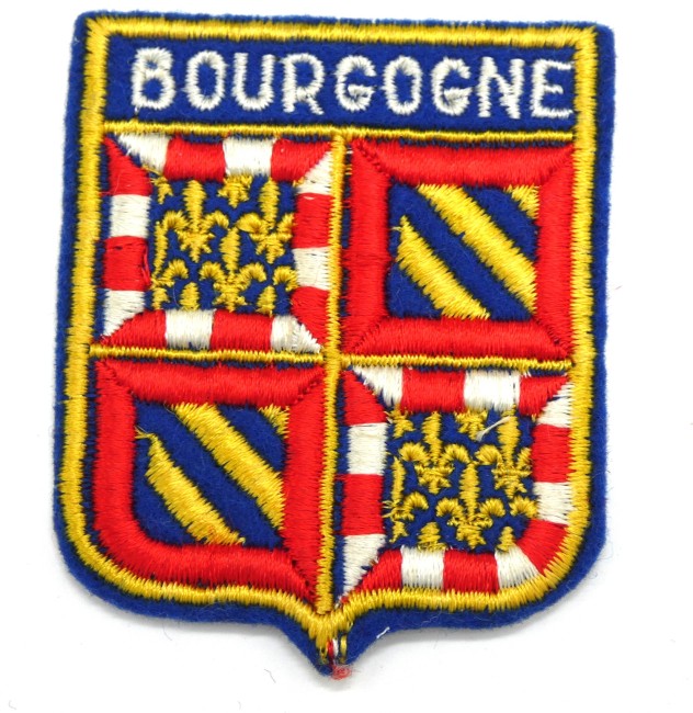 Ecusson brodé ville BOURGOGNE