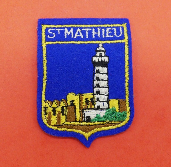 Ecusson brodé ville St Mathieu 