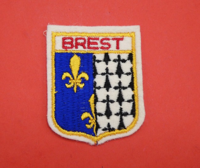 Ecusson brodé ville BREST