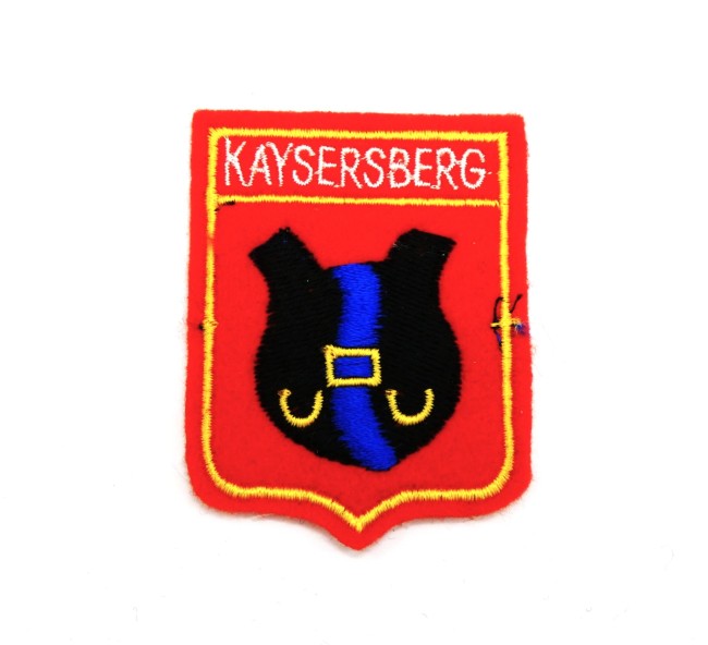 P1080614 Ecusson brodé ville Kayserberg