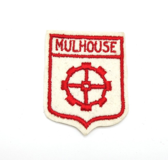 P1060310 Ecusson ville Mulhouse à coudre