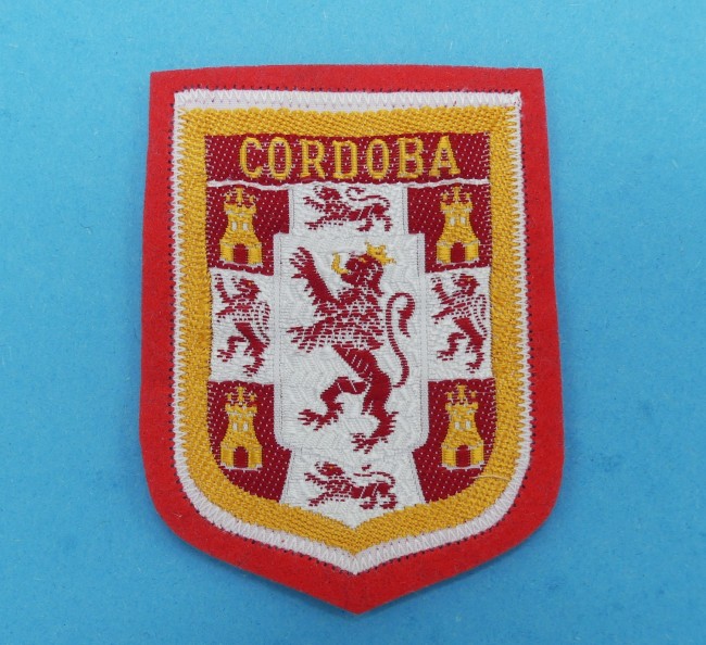 P1260030 Ecusson brodé ville Cordoba