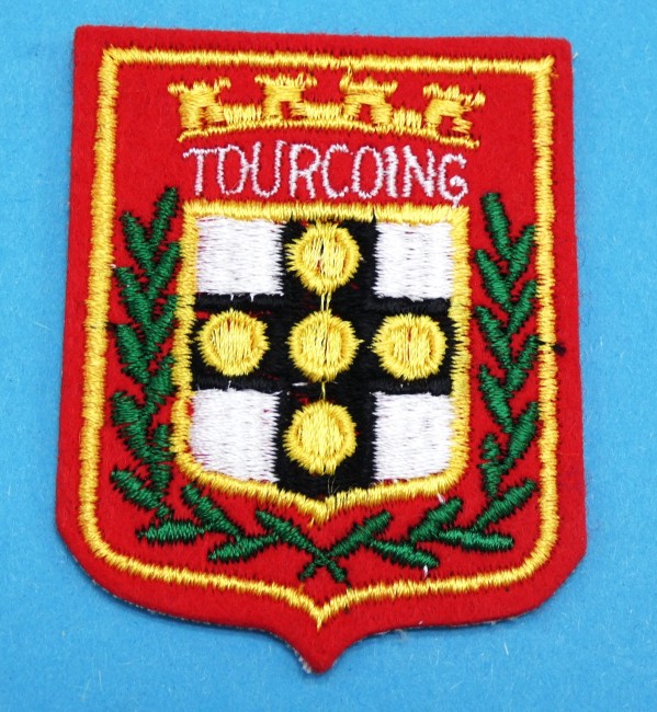 Ecusson brodé ville Tourcoing